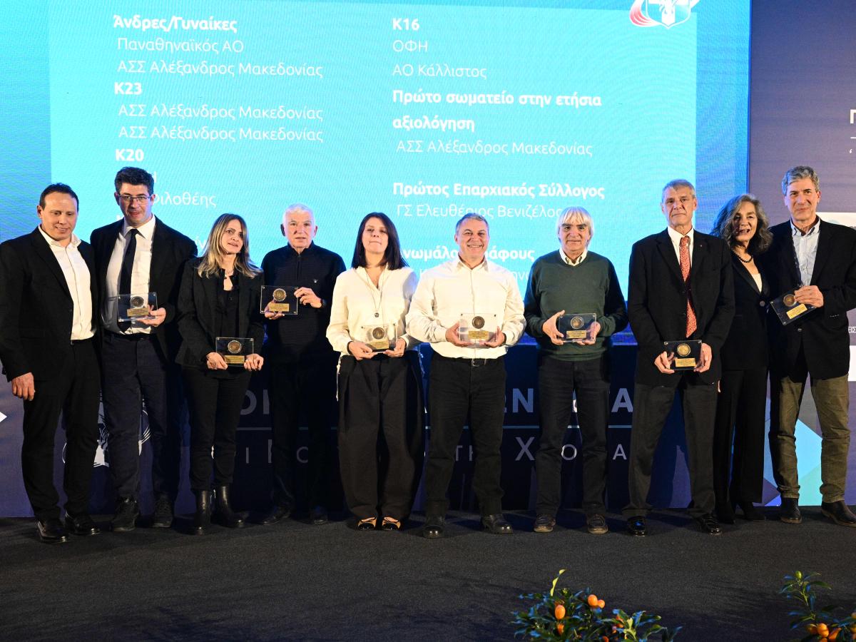 Ετήσια γιορτή αθλητών ΣΕΓΑΣ. Κορυφαίος επαρχιακός σύλλογος ο Γ.Σ. Ελ.&nbsp;Βενιζέλος